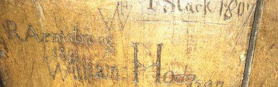 graffiti the good the bad and the ugly, Cumbrian Characters, Carlisle Cathedral,