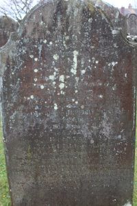 lost gravestones, Jeffery Peat, Cumbrian Characters, Bowness-on-Solway,