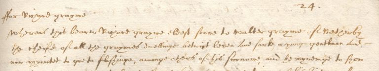 pacification document 24, Cumbrian Characters, Walter Graham, Netherby, border reivers,