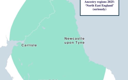 Ancestry’s regions