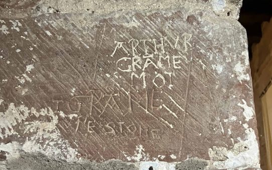 Carlisle Castle graffiti